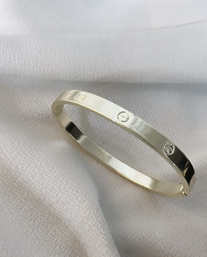 Cartier Model Gold Kelepçe Bileklik