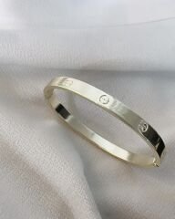 Cartier Model Gold Kelepçe Bileklik