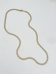 Özel Seri Ezme Zincir Kolye (50cm)