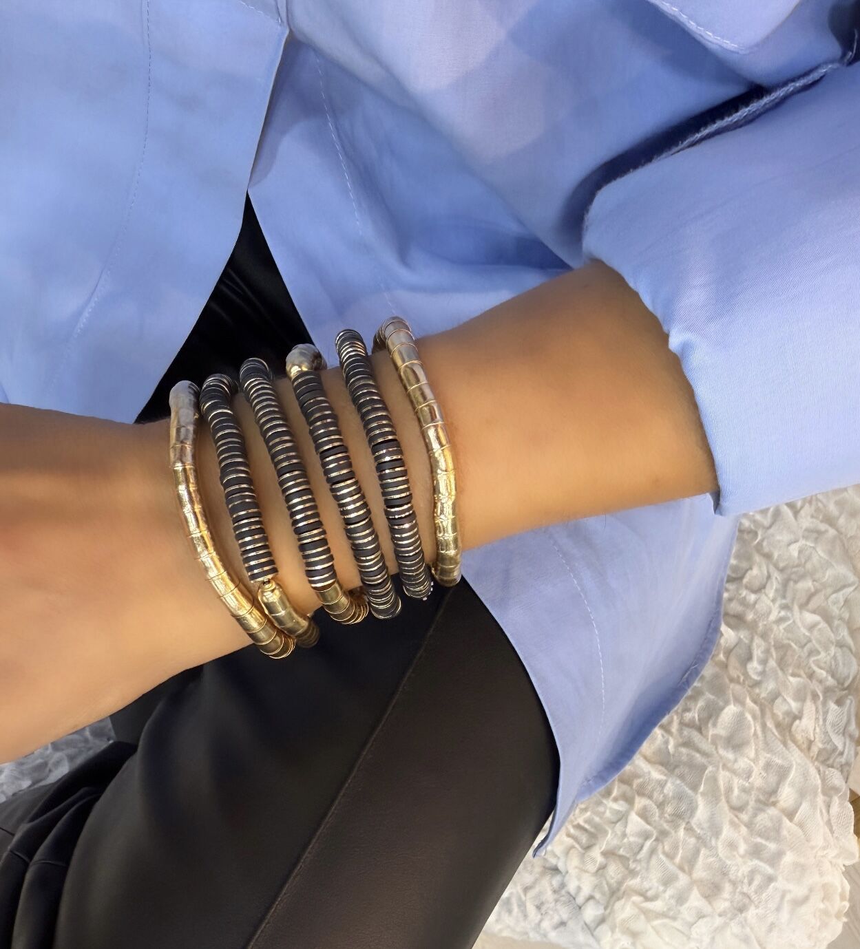 Özel Seri Marka Model 6’lı Esnek Bileklik Seti