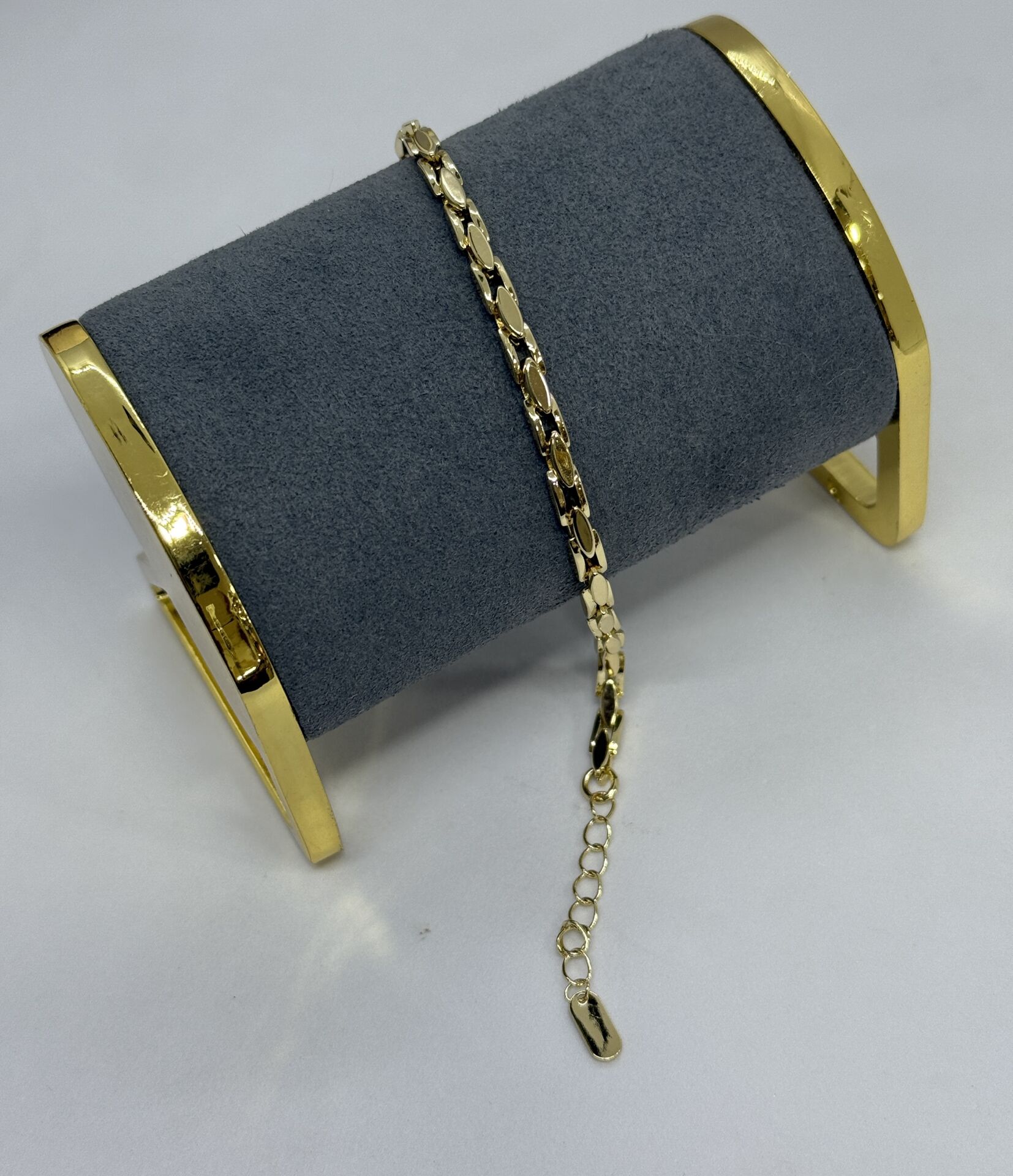 Özel Seri 14K Altın Kaplama Arpa Görünüm Bileklik