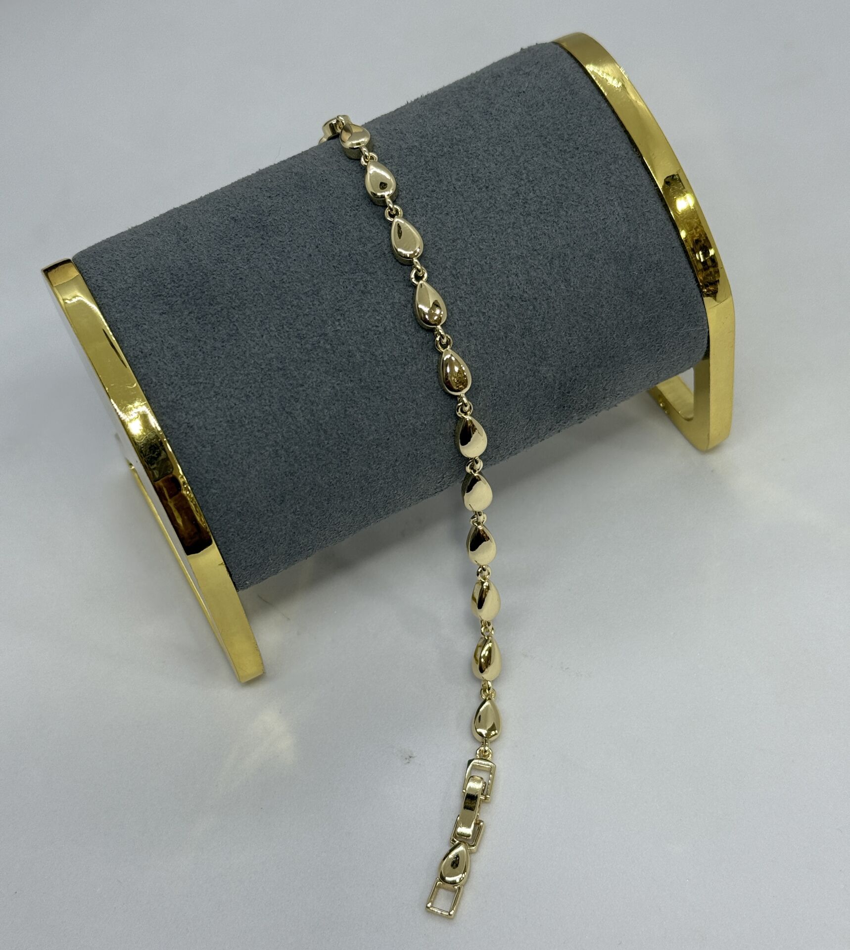 Özel Seri 14K Altın Kaplama Damla Görünüm Bileklik