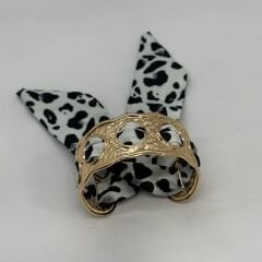 Özel Seri Marka Model Fularlı Kelepçe Bileklik